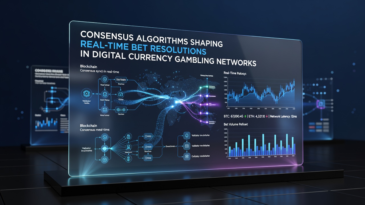 Diagramm zur Netzwerklatenz und Transaktionsfinalität in digitalen Glücksspielnetzwerken