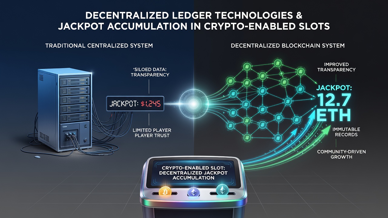 Visualisierung von Jackpot-Akkumulation über dezentrale Ledger in mobilen Hybrid-Spielen
