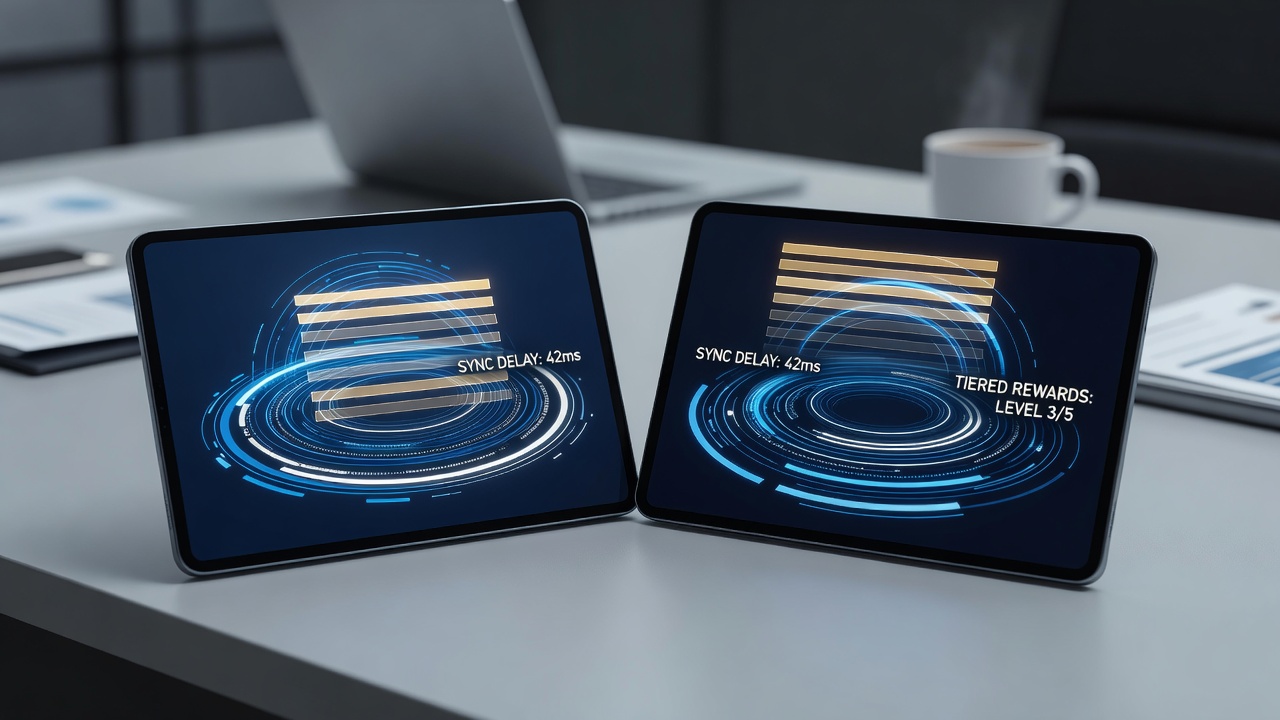 Darstellung von Netzwerklatenzmustern in mobilen Multi-Asset-Rotationsplattformen