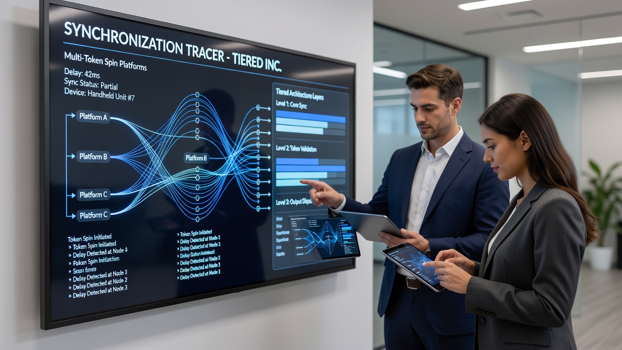 Analyse von Latenzmustern in mobilen Multi-Asset-Spin-Systemen